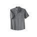 Men's Big & Tall Off-Shore Short-Sleeve Sport Shirt by Boulder Creek® in Steel (Size L)