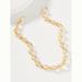 Anthropologie Jewelry | Anthropologie Bethanie Choker Necklace | Color: Gold | Size: Os