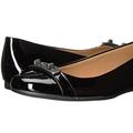 Coach Shoes | Coach Oswald Flat Patent Leather Shoes Nib Price Firm | Color: Black | Size: 7.5