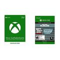 Xbox Live - 75 EUR Guthaben [Xbox Live Online Code] & Grand Theft Auto Online | GTA V Megalodon Shark Cash Card | 8,000,000 GTA-Dollars | Xbox One Download Code