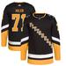 Men's adidas Evgeni Malkin Black Pittsburgh Penguins Alternate Primegreen Authentic Player Jersey