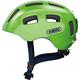 ABUS Youn-I 2.0 bike helmet - with light for children, teenagers and young adults - for girls and boys - green, size M