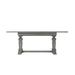 Theodore Alexander Tavel Extendable Solid Wood Trestle Dining Table Wood in Gray | 30 H in | Wayfair TA54002.C149