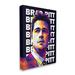 Stupell Industries Brad Pitt Modern Portrait Abstract Geometric Pattern by Birch&Ink - Graphic Art Wood in Brown | 30 H x 24 W x 1.5 D in | Wayfair