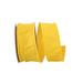 Reliant Ribbon Ribbon, Polyester in Yellow | 1.91 H x 360 W in | Wayfair 92975W-362-09F