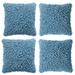 Latitude Run® Ailise Chenille 18" Throw Pillow Cover Chenille in Blue | 18 H x 18 W x 4 D in | Wayfair 803186D0F6244A53BF388F724F20A95C