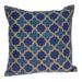 Parkland Collection Abali Transitional Blue Pillow Cover