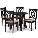 Millie Modern and Contemporary 5-Piece Dining Set