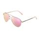 CLANDESTINE - Sonnenbrille A10 Gold Rose - Verspiegelte Nylon Gläser und Edelstahlrahmen - Sonnenbrille für Männer und Damen - Mit Smart Vision Technology - Bessere Sicht und Geringere Blendung