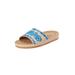 Wide Width Women's The Jody Sandal By Comfortview by Comfortview in Natural (Size 9 1/2 W)