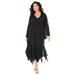 Plus Size Women's Sequin Jacket Dress Set by Roaman's in Black (Size 38 W) Formal Evening
