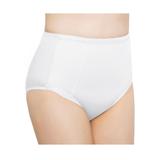 Plus Size Women's Exquisite Form®2-Pack Control Top Lace Shaping Panties by Exquisite Form in White (Size XL)