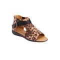 Extra Wide Width Women's The Payton Shootie by Comfortview in Leopard (Size 9 WW)