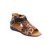 Extra Wide Width Women's The Payton Shootie by Comfortview in Leopard (Size 9 WW)