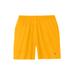 Men's Big & Tall Jersey Athletic Shorts by Champion in Gold (Size 2XL)