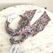 J. Crew Accessories | J. Crew Liberty London Print Knot Headband And Twilli Scrunchie New With Tag | Color: Silver | Size: Os