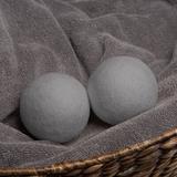 Woolite 2 Pack Dryer Balls Wool | 3 H x 3 W x 3 D in | Wayfair W-82426-GREY