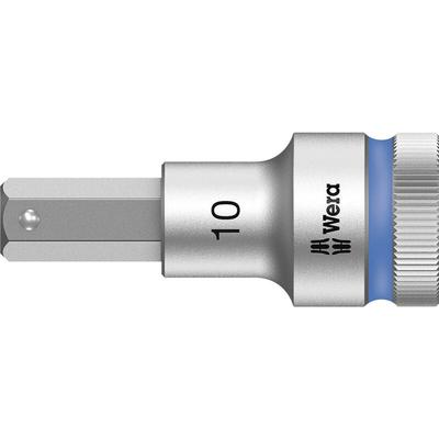 Wera - 8740 c hf 05003825001 Innen-Sechskant Steckschlüssel-Bit-Einsatz 10 mm 1/2' (12.5 mm) Image