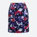 J. Crew Skirts | J. Crew Printed Basketweave Mini Ski | Color: Blue/Red | Size: 4