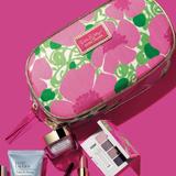 Lilly Pulitzer Bags | Lilly Pulitzer X Este Lauder Makeup Bag Pink / Lime Green Floral Nwot | Color: Green/Pink | Size: Os