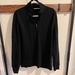 Michael Kors Sweaters | Euc Men's Michael Kors Black Quarter Zip | Color: Black/White | Size: L