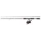 Abu Garcia Cardinal X Spinnruten- und Rollen-Combo - Spinnfisch-Setup für Forelle, Barsch, Lachs, Hecht, 1.83 m |5-25 g, Black/Red