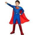 Funidelia | Deluxe Superman Costume for boy Man of Steel, Superheroes, DC Comics - Costumes for kids, accessory fancy dress & props for Halloween, carnival & parties - Size 3-4 years - Blue