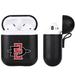 Black San Diego State Aztecs AirPod 3 Leatherette Case