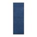 White 288 x 36 x 0.5 in Area Rug - Eider & Ivory™ Melgar Royal Blue Area Rug Polyester | 288 H x 36 W x 0.5 D in | Wayfair