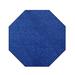 Blue 108 x 108 x 0.5 in Area Rug - Eider & Ivory™ Menomonie Neon Area Rug Polyester | 108 H x 108 W x 0.5 D in | Wayfair