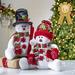 The Holiday Aisle® 2 Piece Plush Snowmen Set | 12 H x 7 W x 5 D in | Wayfair BA3FD20A46514E8796E733A639B518E0