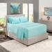 Eider & Ivory™ Motter Microfiber Sheet Set Polyester in Blue | Twin XL | Wayfair 3BF61E6915D647E2BDE184AA08BCDE9E