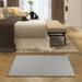 Gray 120 x 108 x 0.5 in Area Rug - Rosecliff Heights Furnish My Place Framed Area Rug w/ Backing Grey Polyester | 120 H x 108 W x 0.5 D in | Wayfair