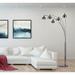 Orren Ellis Strano 86" LED Tree Floor Lamp Metal in Gray | 86 H x 48 W x 48 D in | Wayfair F42DD97538ED45FF962830312C40A37A