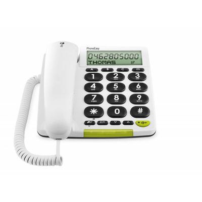 Téléphone filaire pour senior PHONE EASY 312CS - Blanc - Doro
