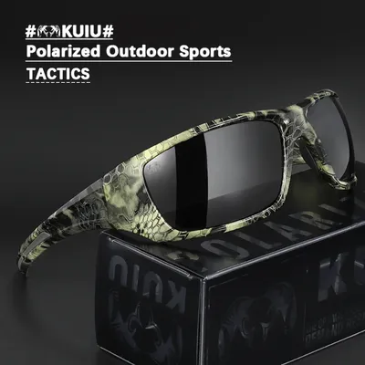KUIU-Lunettes de soleil polarisées pour sports de plein air anti-coulée performance lunettes de