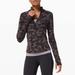 Lululemon Athletica Tops | Lululemon Run Briskly Long Sleeve Top | Color: Black/Gray | Size: 8