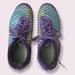 Nike Shoes | 5 For $25 Nike Green And Purple Mermaid Dragon Shoes | Color: Green/Purple | Size: 4.5g