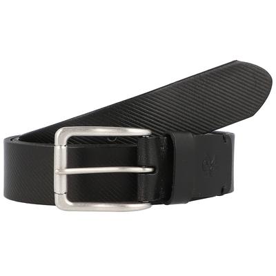 Marc O'Polo Sean Gürtel Leder 110 cm Schwarz Herren
