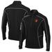 Men's Columbia Black Baltimore Orioles Shotgun Omni-Wick Quarter-Zip Pullover Jacket