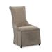 Maitland-Smith Majorca Upholstered Side Chair in Brown Upholstered, Wood in Brown/Red | 42 H x 31 W x 23 D in | Wayfair 88-0265