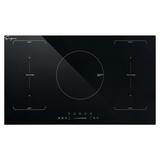 Empava 35.43" Induction Cooktop w/ 5 Elements, Glass in Black | 2.2 H x 20.47 W x 35.43 D in | Wayfair EMPV-36EC05