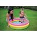 Intex kids Sunset Inflatable Baby Pool & Inflatable Ocean Scene Pool Plastic in Gray | 10 H x 34 W x 34 D in | Wayfair 2 x 58924EP + 57470EP