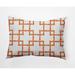East Urban Home Rayon From Bamboo Decorative Lumbar Throw Pillow Polyester/Polyfill blend in Orange | 14 H x 20 W x 6 D in | Wayfair