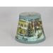 The Holiday Aisle® 5" H x 6" W Paper Empire Lamp Shade ( Clip On ) in Paper in Blue | 5 H x 6 W x 6 D in | Wayfair 4FDB808FF1E246DEBA8D1CF96A2C1FCF