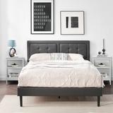 Trent Austin Design® Kempst Iron Platform 3 Piece Bedroom Set Upholstered/Metal in White | Full | Wayfair 70E5A00ED55F4964B860C6401949D7C4