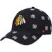 Women's '47 Black Chicago Blackhawks Confetti Clean Up Adjustable Hat