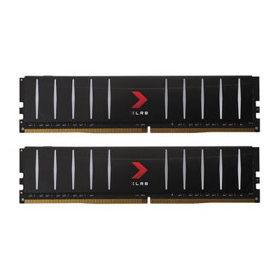 PNY 32GB XLR8 3200 MHz DDR4 Low-Profile Desktop Memory Kit (2 x 16GB) MD32GK2D4320016LP