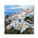 DecorumBY Santorini - Unframed Photograph Metal in White | 36 H x 36 W x 1.5 D in | Wayfair Photography Art - "Santorini" AL SQ36x36