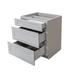 Cabinets.Deals Drawer Standard Base Cabinet in Gray | 34.5 H x 18 W x 24 D in | Wayfair GS-DB18